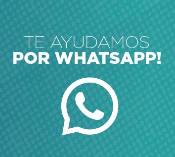 Te ayudamos por WhatsApp